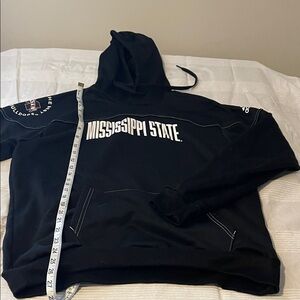 Adidas Black Mississippi State Hoodie